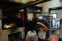 Loading the scotch oven
