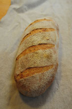 The finished sourdough product